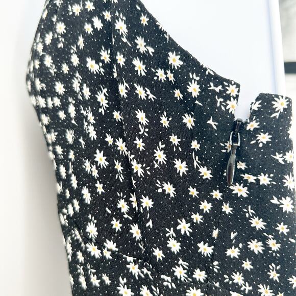 Oak + Fort‎ Womens Preppy Girly Spring Ditsy Floral Daisy Cami Mini Dress Size S - Picture 5 of 9